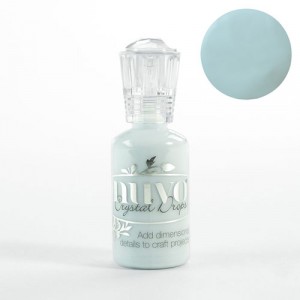 Nuvo Crystal Drops - Pale Duck Egg Blue
