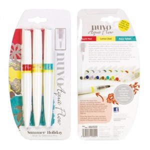 Nuvo Aqua Flow Pens - Summer Holiday