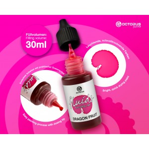 Octopus Fluids Alcohol Ink 30ml - Dragon Fruit