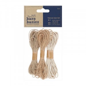 Papermania Bare Basics Natural Jute Set