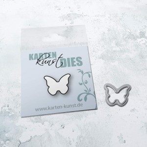 Karten-Kunst Stanzschablone kk-D156 - Micro Butterfly / Mini Schmetterling