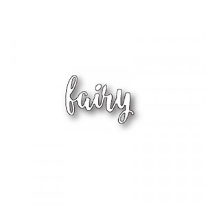 Poppy Stamps Stanzschablone - 1926 Fairy Loose Script - 40% RABATT