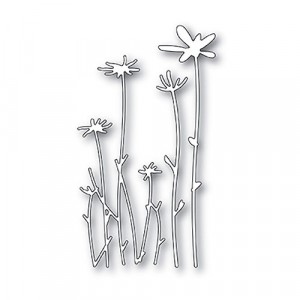 Poppy Stamps Stanzschablone - Tall Sketch Daisies 