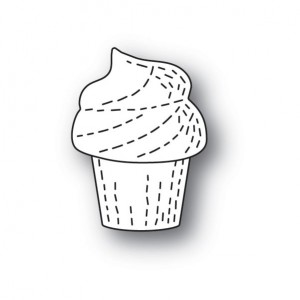 Poppy Stamps Stanzschablone - Whittle Cupcake