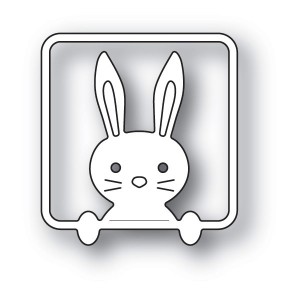 Poppy Stamps Stanzschablone - Peek a Boo Bunny