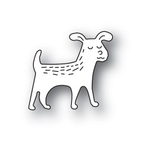 Poppy Stamps Stanzschablone - Whittle Dog