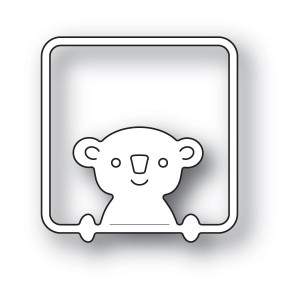 Poppy Stamps Stanzschablone - 2204 Peek a Boo Koala - 25% RABATT