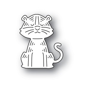 Poppy Stamps Stanzschablone - Whittle Tiger 