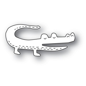 Poppy Stamps Stanzschablone - Whittle Gator 