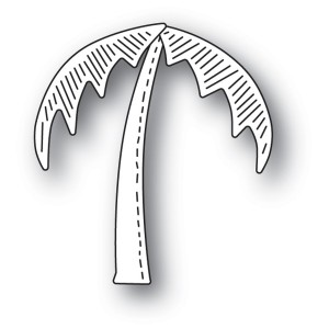 Poppy Stamps Stanzschablone - Whittle Palm Tree 