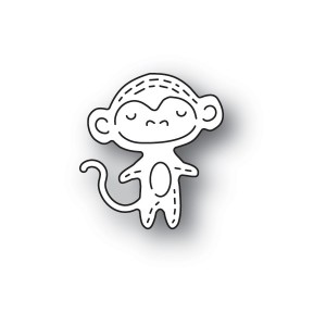 Poppy Stamps Stanzschablone - Whittle Monkey