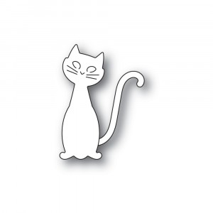 Poppy Stamps Stanzschablone - Friendly Cat