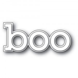 Poppy Stamps Stanzschablone - Boo Outline - 25% RABATT