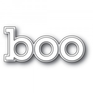 Poppy Stamps Stanzschablone - 2263 Boo Outline - 30% RABATT