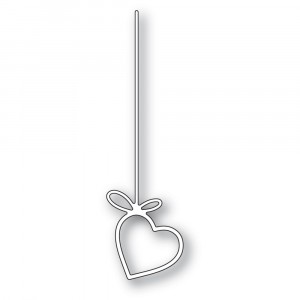 Poppy Stamps Stanzschablone - Hanging Heart 