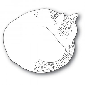 Poppy Stamps Stanzschablone - Whittle Cutie Cat