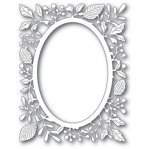 Poppy Stamps Stanzschablone - 2327 Adriana Oval Frame 