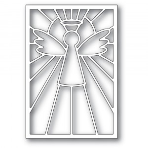 Poppy Stamps Stanzschablone - 2388 Stained Glass Angel - 20% RABATT