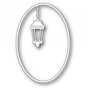 Poppy Stamps Stanzschablone - Simple Lantern Oval