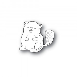 Poppy Stamps Stanzschablone - 2414 Whittle Beaver