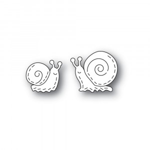 Poppy Stamps Stanzschablone - 2417 Whittle Snails