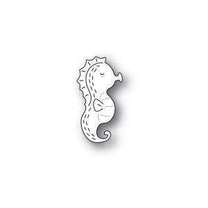 Poppy Stamps Stanzschablone - Whittle Seahorse