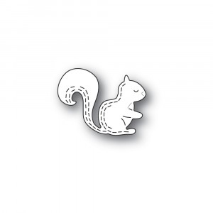 Poppy Stamps Stanzschablone - 2431 Whittle Forest Squirrel