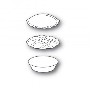 Poppy Stamps Stanzschablone - 2446 Whittle Pie - 20% RABATT