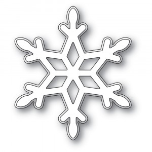 Poppy Stamps Stanzschablone - 2482 Diamond Snowflake 