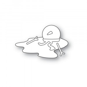 Poppy Stamps Stanzschablone - 2485 Melted Snowman