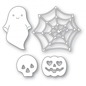 Poppy Stamps Stanzschablone - 2495 Halloween Assemblage