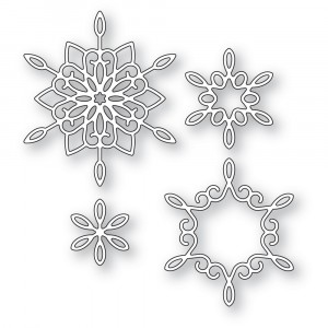 Poppy Stamps Stanzschablone - Adelaide Snowflakes