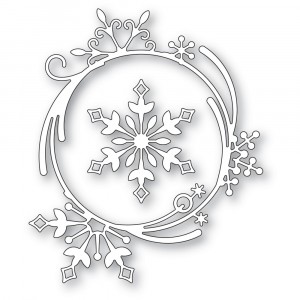 Poppy Stamps Stanzschablone - Snowflake Loop