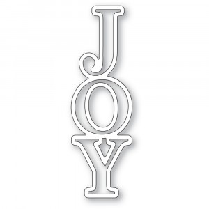 Poppy Stamps Stanzschablone - 2548 Stacked Joy - 20% RABATT