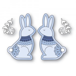 Poppy Stamps Stanzschablone - 2584 Nordic Bunnies 