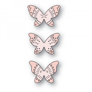 Poppy Stamps Stanzschablone - 2624 Nordic Butterfly Trio