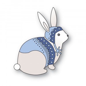 Poppy Stamps Stanzschablone - 2639 Nordic Winter Rabbit