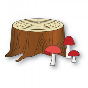Poppy Stamps Stanzschablone - 2657 Forest Stump