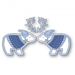 Poppy Stamps Stanzschablone - 2658 Nordic Polar Bears