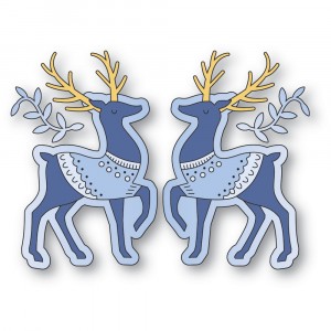 Poppy Stamps Stanzschablone - 2659 Nordic Regal Deer