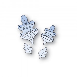 Poppy Stamps Stanzschablone - 2664 Nordic Oak Leaves