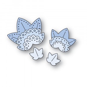 Poppy Stamps Stanzschablone - 2665 Nordic Maple Leaves