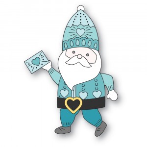 Poppy Stamps Stanzschablone - 2690 Nordic Heart Gnome