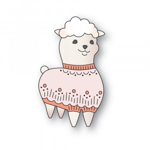 Poppy Stamps Stanzschablone - 2703 Nordic Cheerful Lamb