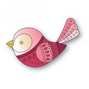 Poppy Stamps Stanzschablone - 2707 Nordic Love Bird