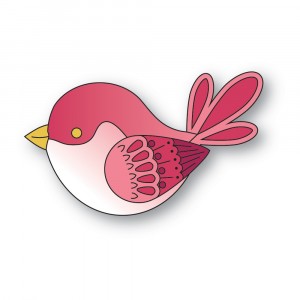 Poppy Stamps Stanzschablone - 2714 Nordic Bold Bird