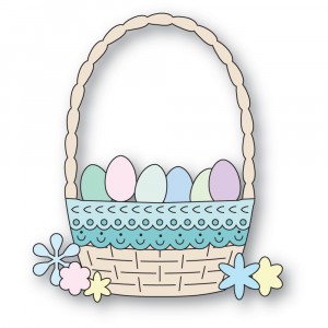 Poppy Stamps Stanzschablone - 2718 Nordic Basket