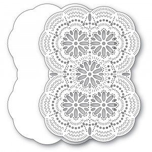 Poppy Stamps Stanzschablone - 2727 Nordic Floral Burst Background