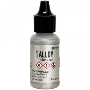 Adirondack Alcohol Ink Alloys - Sterling - 20% RABATT