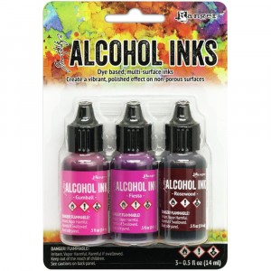 Adirondack Alcohol Inks - 3er Set Pink/Red Spectrum